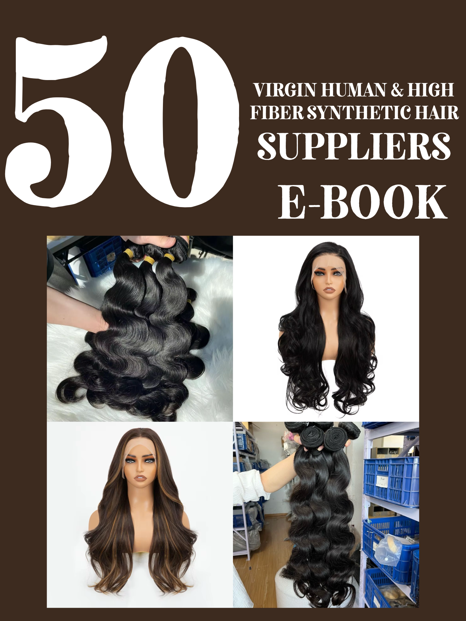 50 VIRGIN HUMAN & SYNTHETIC HAIR VENDORS