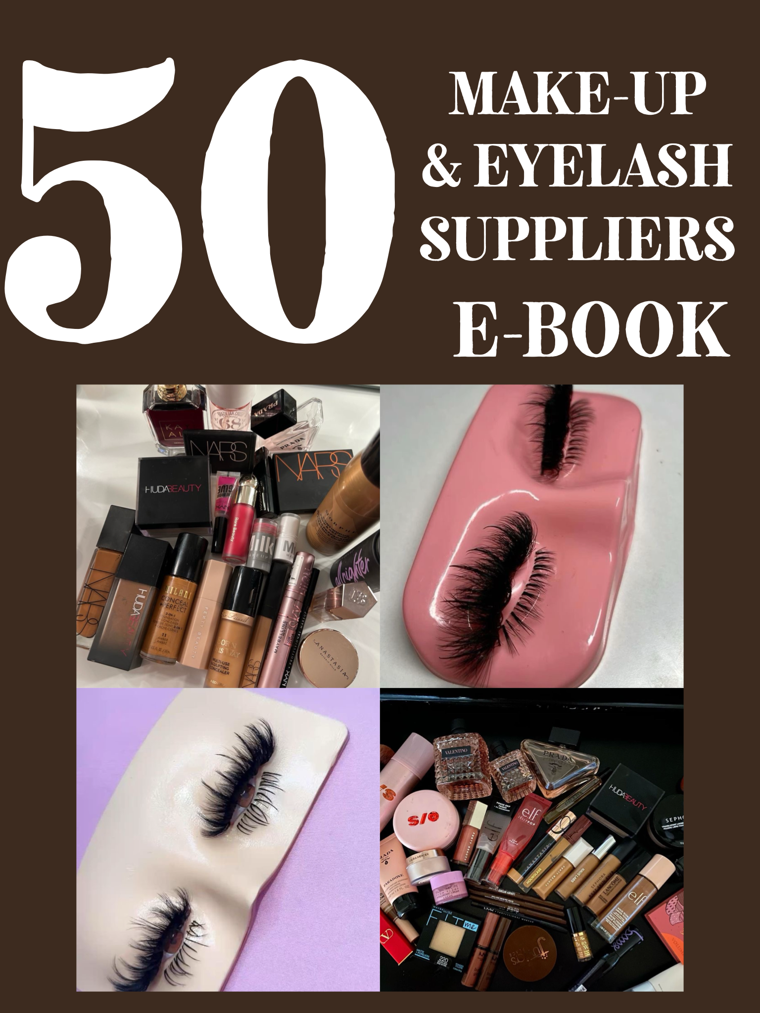 50 MAKE-UP & EYELASH SUPPLIERS